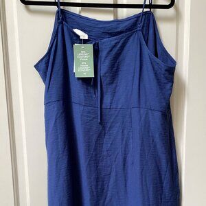 H&M blue sundress, size XL, NEW WITH TAGS  (Runs Big)